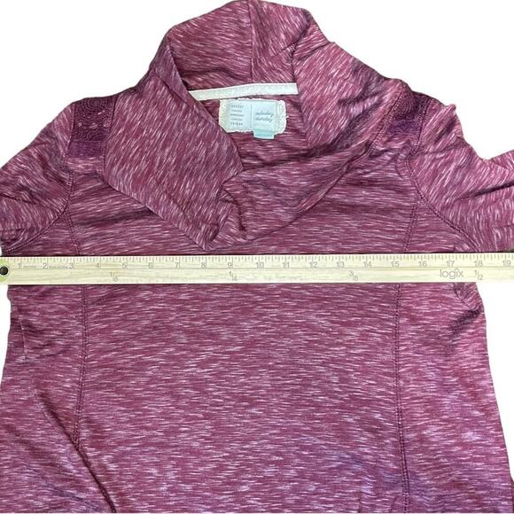 Anthropologie Saturday Sunday Purple Cowl Neck Swing Dress Size S - Picture 9 of 10